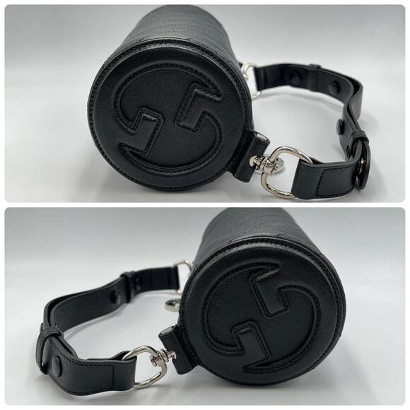 Gucci Blondie Leather Handbag in Black for Women - Picture 3 of 10